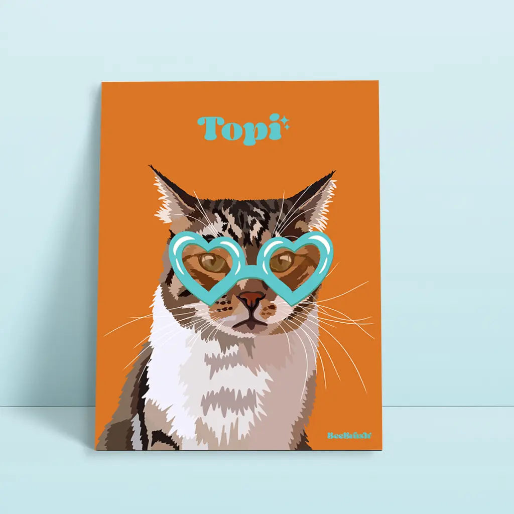 illustration beebrush beeloved topi.webp